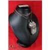 Image 1 : VINTAGE RHINESTONE WHISTLE ON LONG NECKLACE