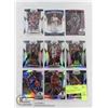 Image 2 : NBA 9 CARD PANINI PRIZM VARIATION LOT