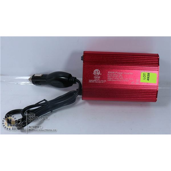 300W POWER INVERTER.