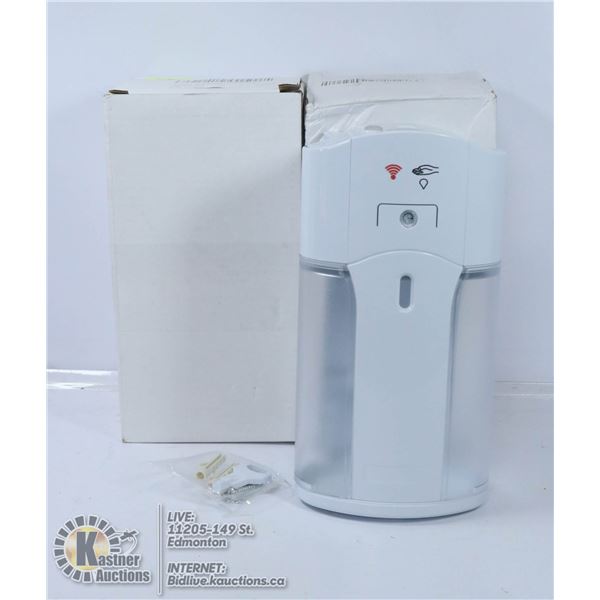 LOT OF 2 400ML AUTOMATIC SOAP DISPENSERS.