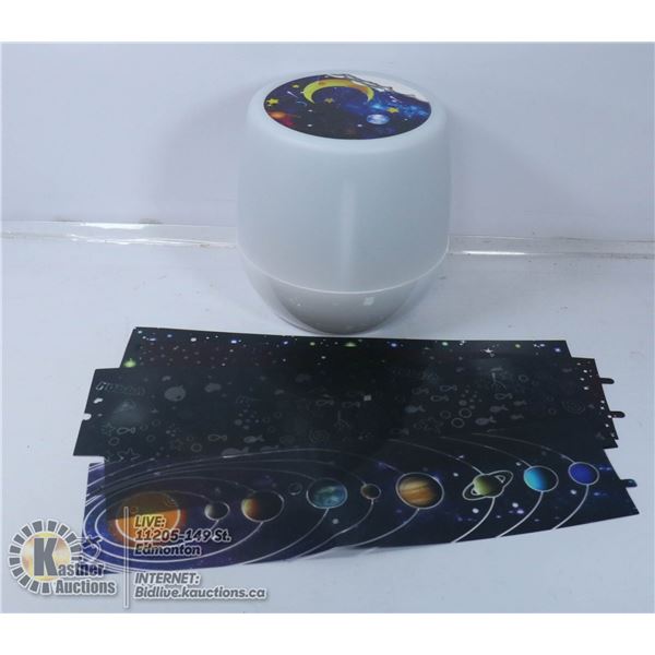 SPACE THEMED NIGHT LIGHT.