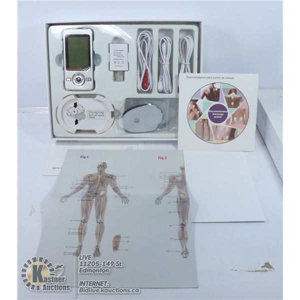 NEW IQ TECHNOLOGIES PRO V TENS MACHINE SYSTEM