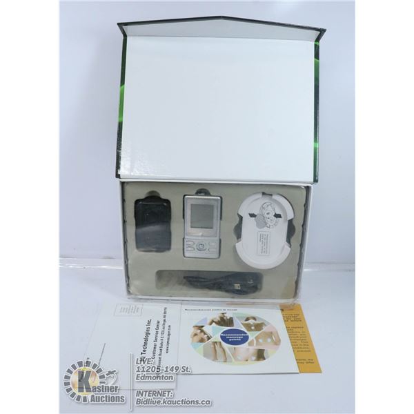 NEW IQ MASSAGER MINI II TENS MACHINE SYSTEM