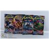 Image 1 : x4 POKEMON VARIOUS COLLECTOR BOOSTER PACKS, NEW