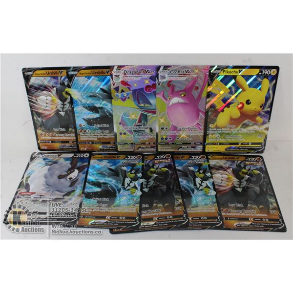x10 JUMBO POKEMON COLLECTORS CARDS, NEW
