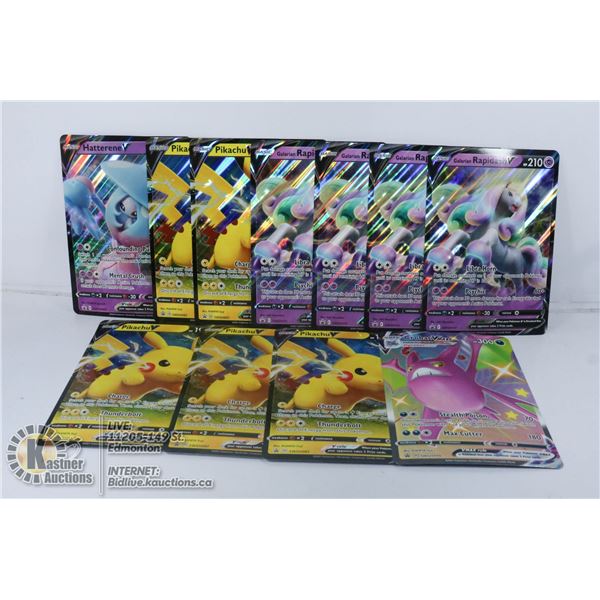 x11 POKEMON COLLECTORS JUMBO CARDS, NEW