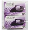 Image 1 : 2 NEW PURPLE STEAMPLY TRAVEL STEAMERS
