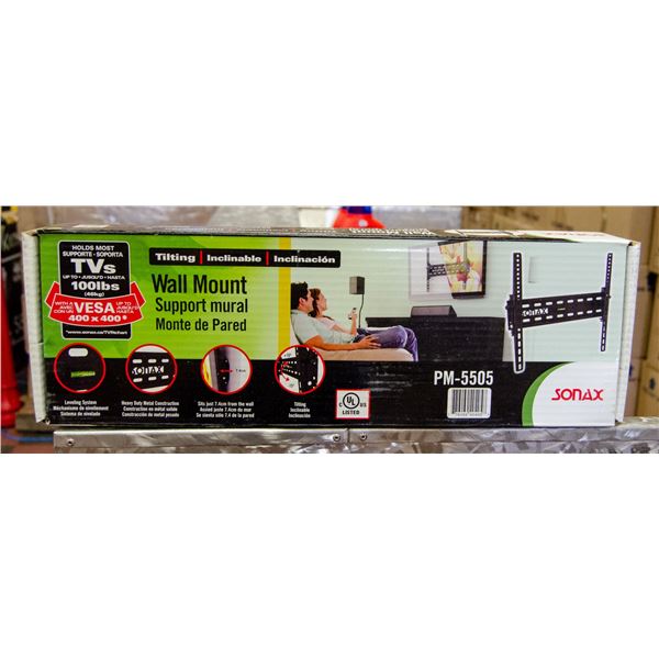 TELEVISION WALL MOUNT WITH TILT FEATURE