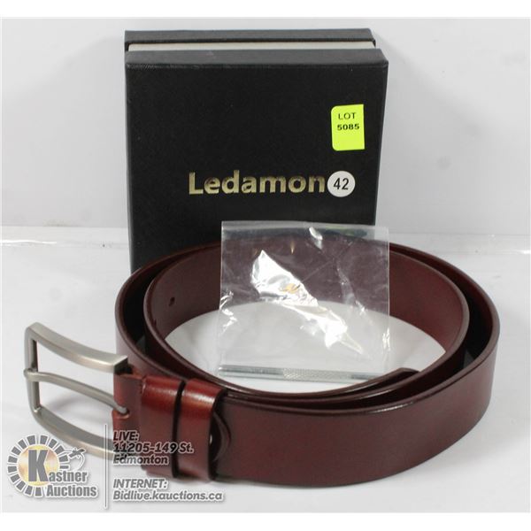 LEDAMON BELT SIZE 42