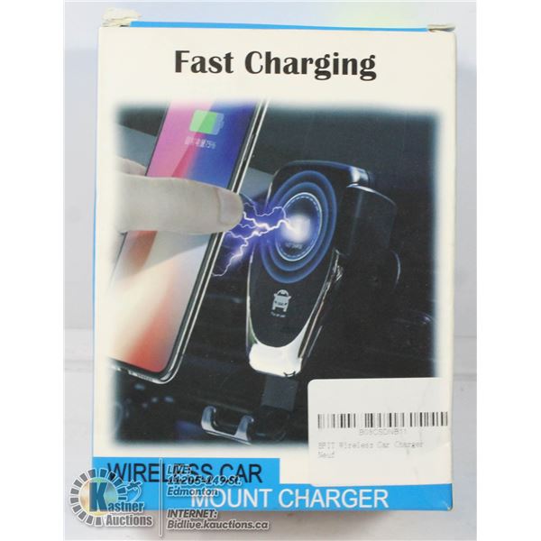 FAST CHARNGING WIRELESS CAR MOUNT CHARGER