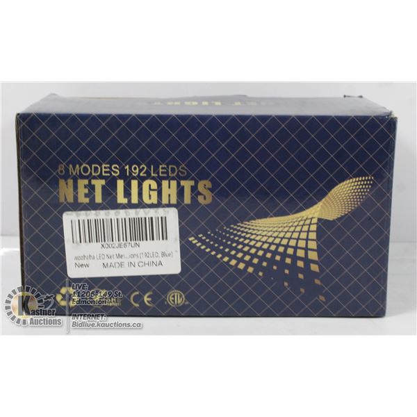 LED NET LIGHTS - BLUE