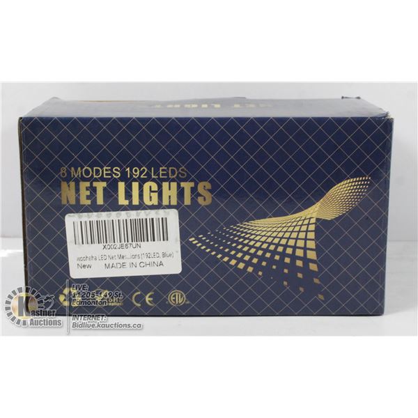 LED NET LIGHTS - BLUE