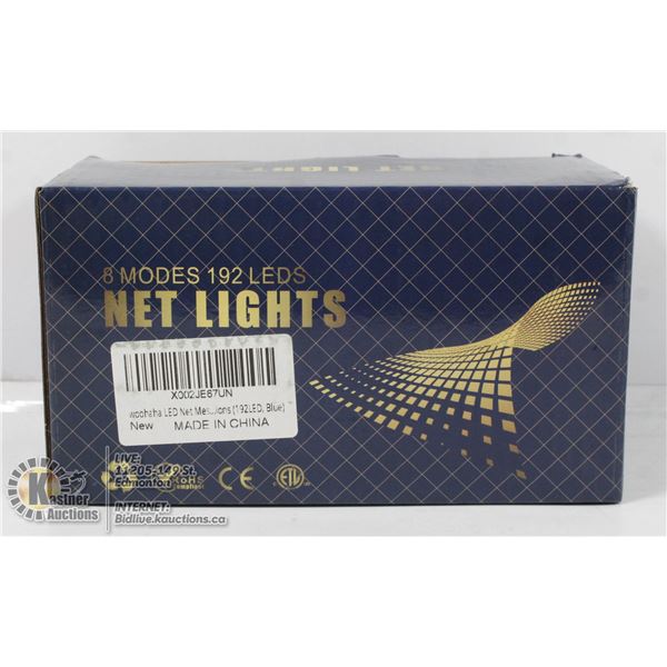 LED NET LIGHTS - BLUE