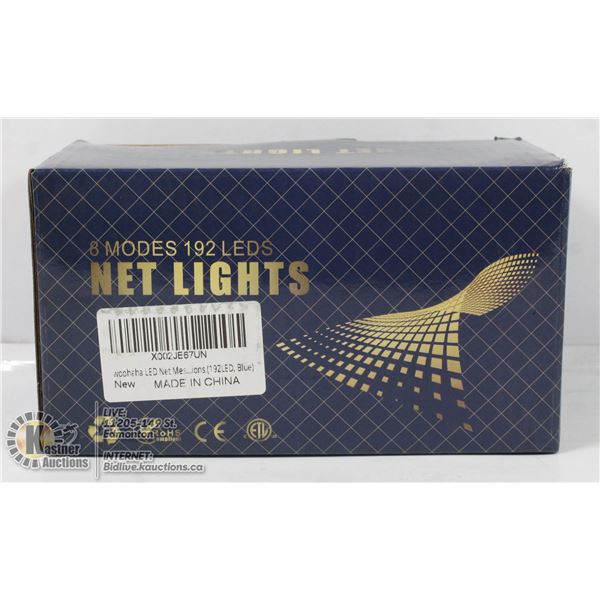 LED NET LIGHTS - BLUE