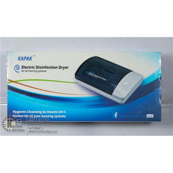 KAPAK ELECTRIC DISINFECTION DRYER FOR HEARING