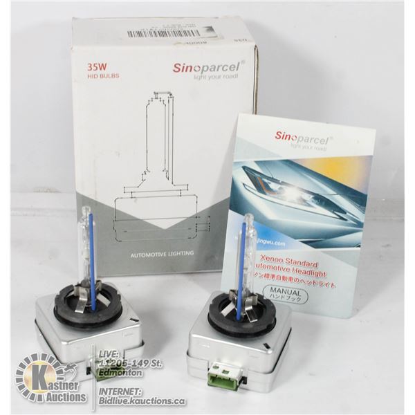 SINOPARCEL HID D3S 8000K AUTO BULBS (SET OF 2)