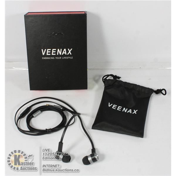 VEENAX M6 IN EAR HEADPHONES - 3.5MM JACK