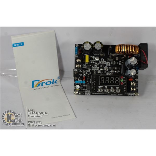 DROK DC BUCK CONVERTER POWER SUPPLY MODULE