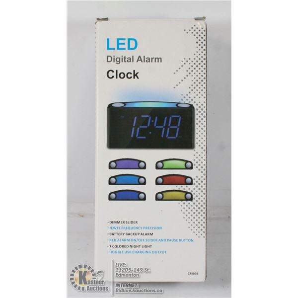 LED DIGITAL ALARM CLOCK