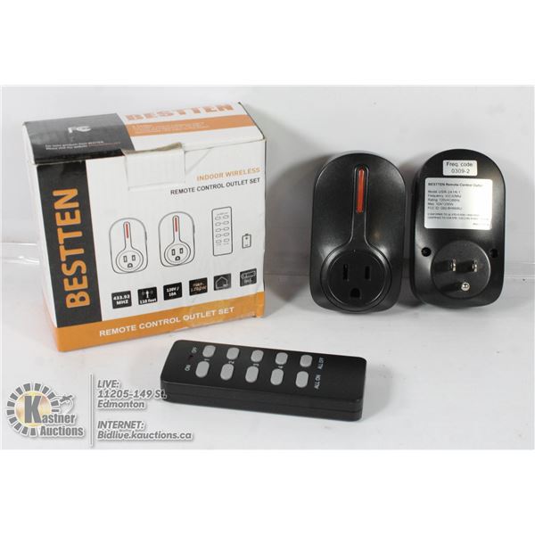 BESTTEN REMOT CONTROL OUTLET SET