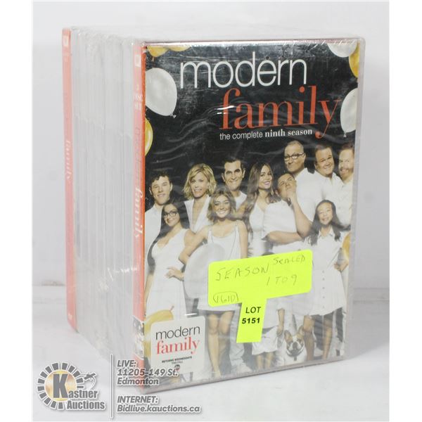 NEW SEALED MODERN FAMILY DVD SEASONS 1 TO 9