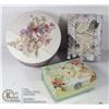 Image 1 : LOT OF 3 DECORATIVE KEEPSAKE BOXES