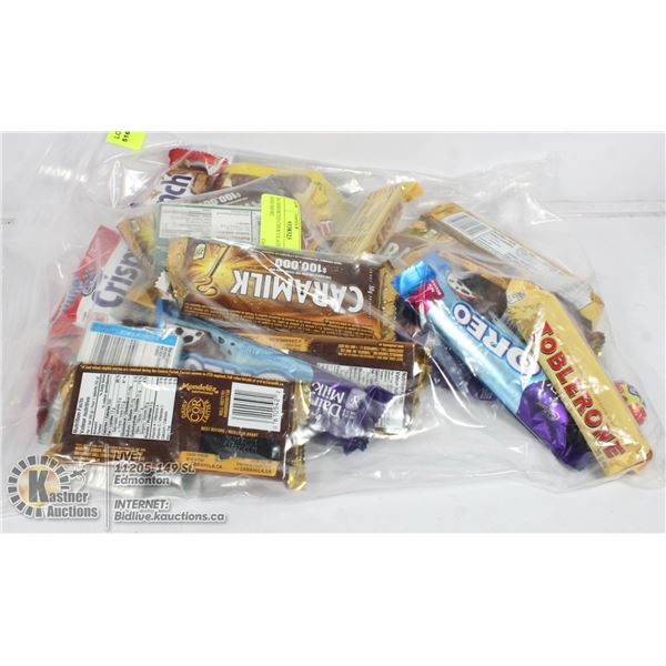 24 ASSORTED CHOCOLATE., CANDY AND MORE