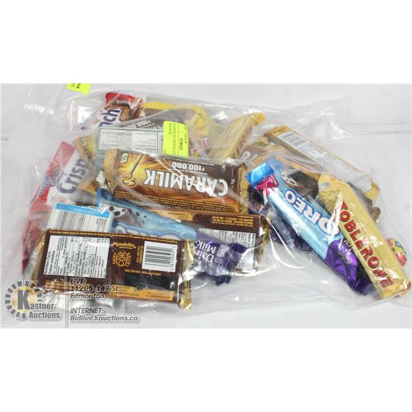 24 ASSORTED CHOCOLATE., CANDY AND MORE