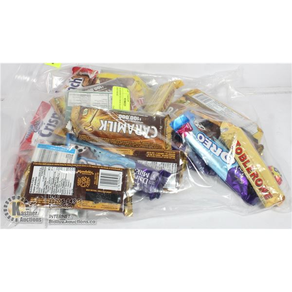 24 ASSORTED CHOCOLATE., CANDY AND MORE