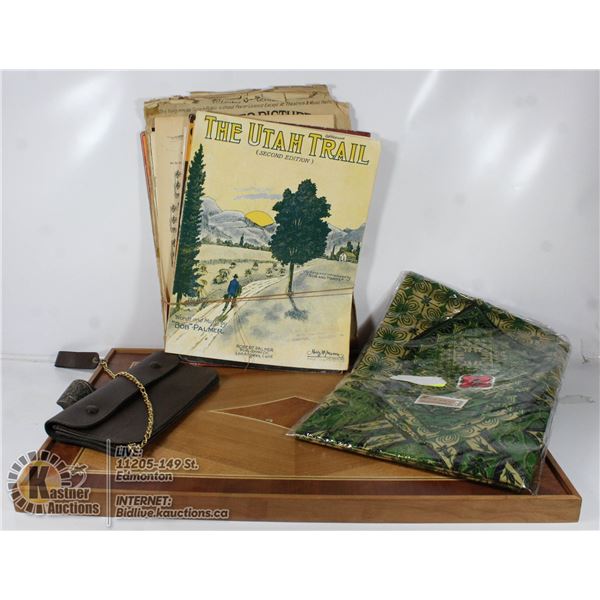 ANTIQUE AND VINTAGE SHEET MUSIC WITH SOME GREAT