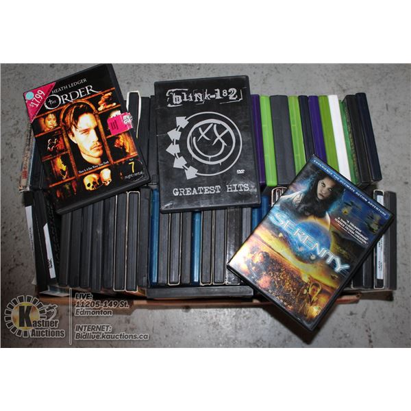 HUGE LOT OF VIDEO GAMES AND DVD/BLU RAY MOVIES