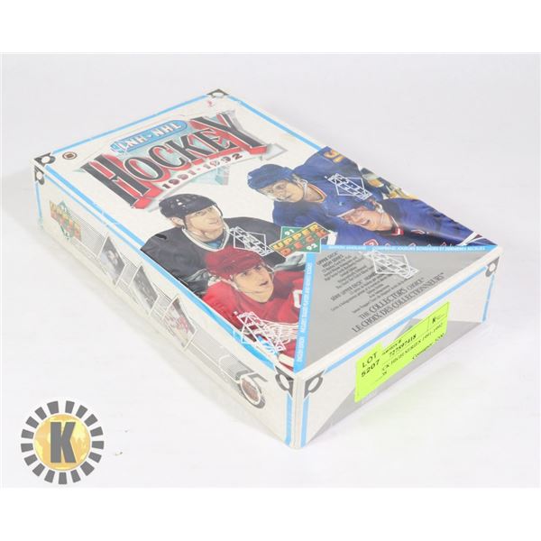 UPPER DECK HIGH SERIES 1991-1992 NHL CARDS