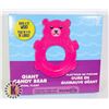 Image 1 : NEW PINK GIANT CANDY BEAR POOL FLOAT