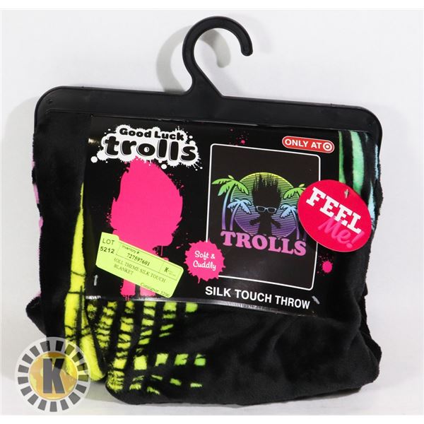 NEW TROLL THEME SILK TOUCH THROW BLANKET