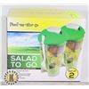 Image 1 : NEW 2PC SALAD TO GO TRAVEL SET