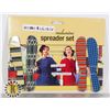Image 1 : NEW 4PC MELAMINE SPREADER SET
