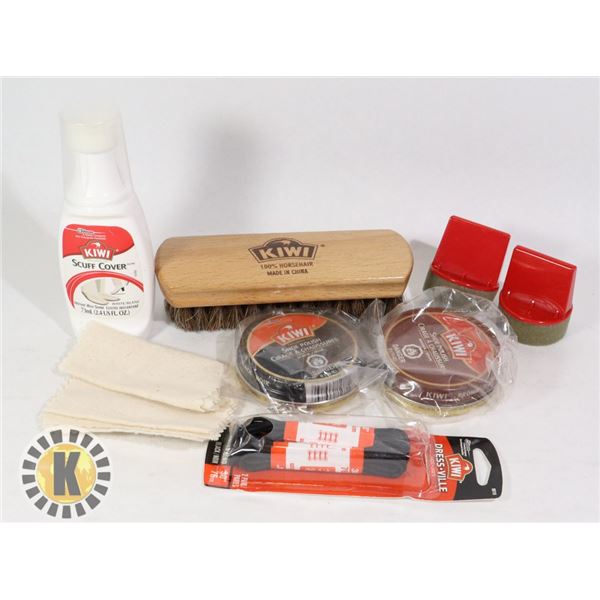 BUNDLE OF SHOE CARE ITEMS