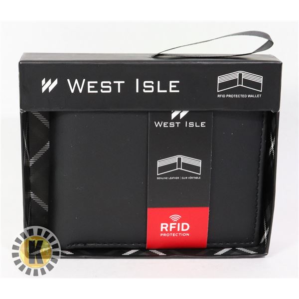 MEW MEN'S LEATHER WALLET  BUILT IN RFID