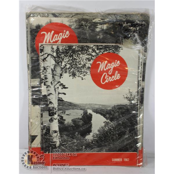 OVER 40 ISSUES OF 1950 - 60'S MAGIC CIRCLE