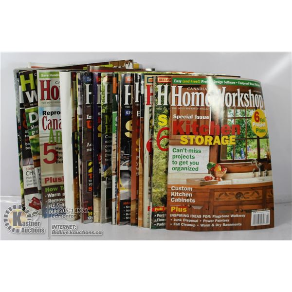 30 HOME WORKSHOP WOODWORKING MAGAZINES