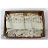 Image 1 : ANTIQUE CROCHET TABLE RUNNER 35X13"