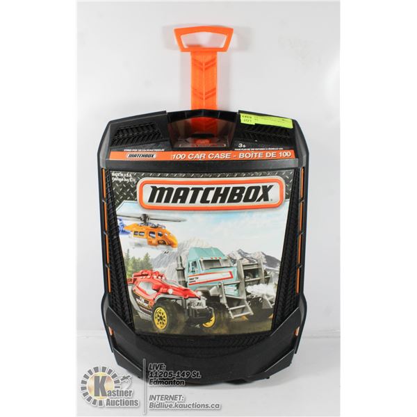 MATCHBOX CARRY CASE WITH SOME CARS