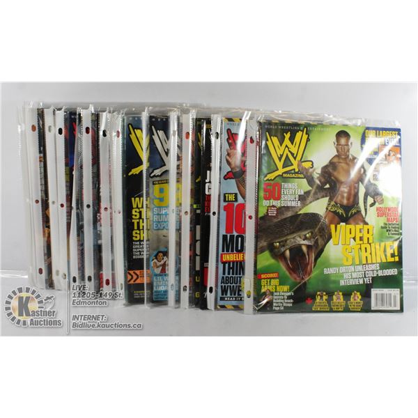 COLLECTION OF WRESTLING MAGAZINES