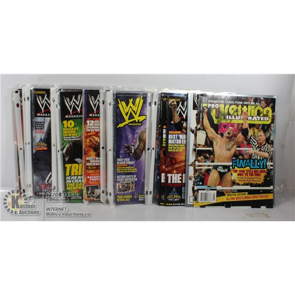 COLLECTION OF WRESTLING MAGAZINES