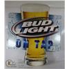 Image 1 : LARGE METAL BUD LIGHT BAR SIGN 26"