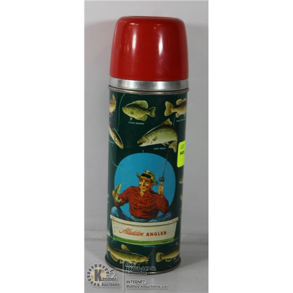 ALADDIN ANGLER 1950'S THERMOS WORKS