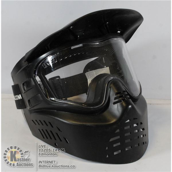 YOUNG GUNS PAINTBALL MASK WITH VISOR