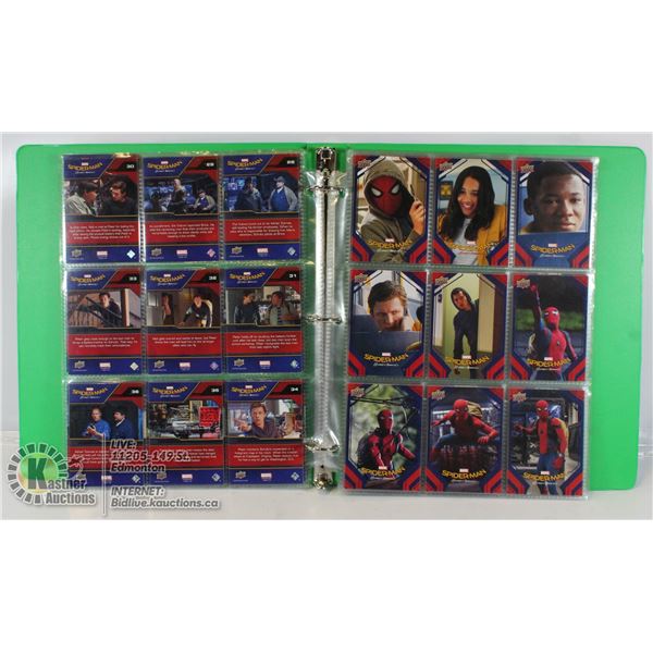 2017 MARVEL SPIDERMAN HOMECOMING COMPLETE BASE SET