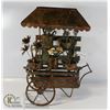 Image 1 : METAL CRAFT FLOWER CART