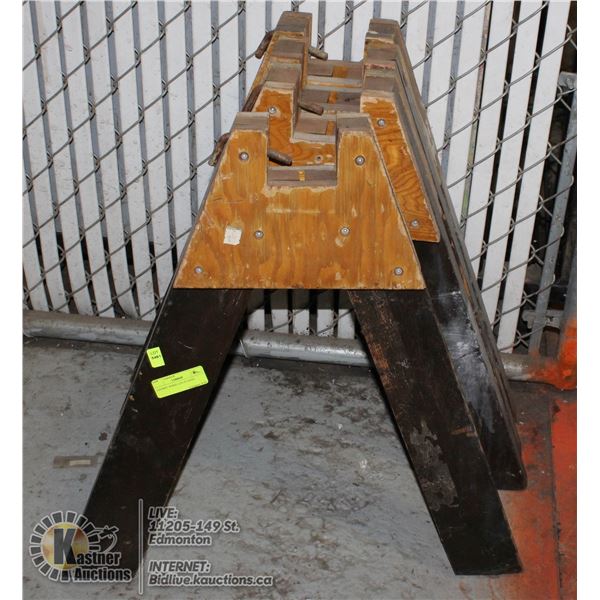 4 HOBBY HORSE LEG STANDS